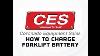 How To Properly Charge An Electric Forklift Battery Coronado Equipment Sales