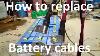 How To Replace Forklift Battery Cables