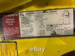 Hyster A30XL 2350lb Electric Forklift with Freshly Reconditioned Battery & Charger