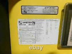 Hyster Electric Stand Up Forklift 3000 LBS With Battery Charger Height 189 Mast