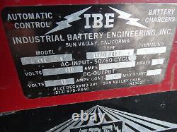 IBE 12V Industrial Forklift Pallet Jack Battery Charger CVC Synchronizer 6CVC55S
