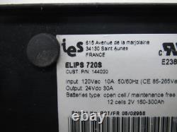 IES ELIPS 720S / 144020 24V 30A Electric Forklift / Pallet Jack Battery Charger