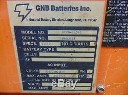 Industrial GNB 12v 12 Volt Forklift Lift Battery Charger 1 Phase 208 240 480