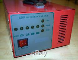 Intelligent Full Automatic 24V 30A Lead Battery Charger Forklift Club Golf Cart