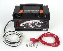 Interacter 36v 20 Amp Industrial Battery Charger / Maintainer Golf Forklift