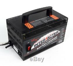 Interacter 36v 20 Amp Industrial Battery Charger / Maintainer Golf Forklift