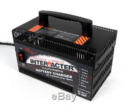 Interacter 36v 20 Amp Industrial Battery Charger / Maintainer Golf Forklift