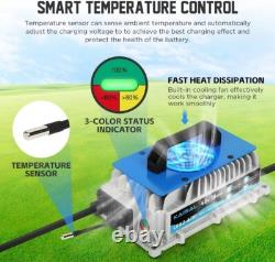 KAISAL 18A 1250W Cart Battery Charger Club Car Charger Forklift Charger IP67