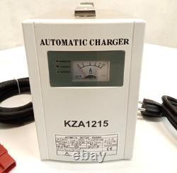 KZA1215 Automatic Battery Charger Input 110V/1.2A 50+60Hz Output DC 12V/10A 2025