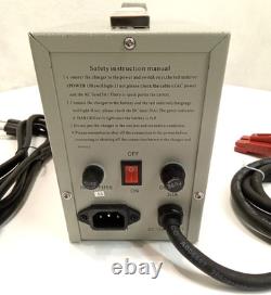 KZA1215 Automatic Battery Charger Input 110V/1.2A 50+60Hz Output DC 12V/10A 2025