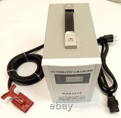 KZA1215 Automatic Battery Charger Input 110V/1.2A 50+60Hz Output DC 12V/10A 2025