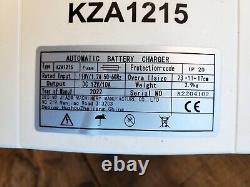 KZA1215 Automatic Battery Charger Output 12V/10A (110V 1.2A 50-60Hz) NEW 2022