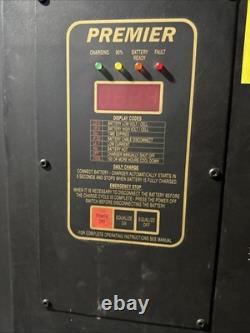 Kodiak 12K600B1 Forklift Battery Charger 1Ph 208/240/480V. 24V. 105amp