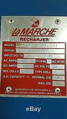 LaMARCHE forklift charger