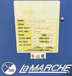 LaMarche A70B-130-12L-BDC3 24V Forklift Battery Charger 208-480V 3PH Inv #3653