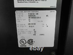 Legacy Power System Dlg3b18 865 36 VDC 208/240/480vac Industrial Battery Charger