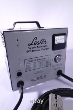 Lester 25900 36V Automatic SCR Battery Charger Forklift / Golf Cart