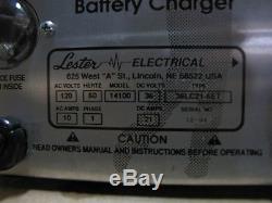 Lester Electrical 36V Battery Charger Forklift / Golf Cart / 1400 36LC21-6ET