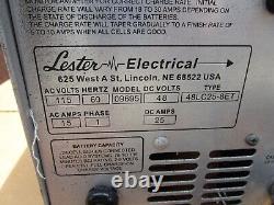 Lester Electrical REMAN Lestronic II 48LC25-8ET Battery Charger 09695 48Volt