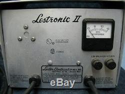 Lestronic II 36 Volt 25 Amp Model 13115 Battery Charger 24V Golf Cart/Forklift