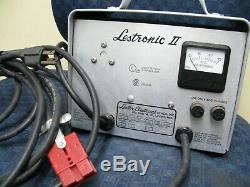 Lestronic II 36 Volt 25 Amp Model 13115 Battery Charger 24V Golf Cart/Forklift