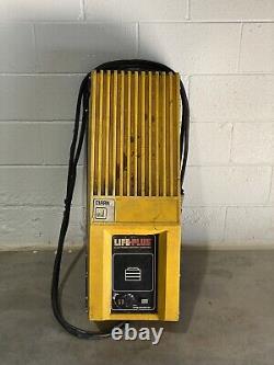 Life Plus 24v 36v fork lift battery charger 208v 480v 3ph wall mount