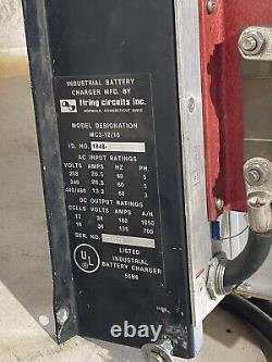 Life Plus 24v 36v fork lift battery charger 208v 480v 3ph wall mount