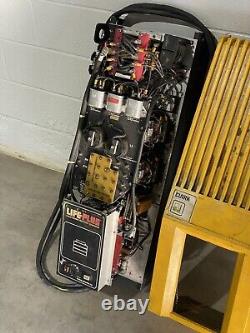 Life Plus 24v 36v fork lift battery charger 208v 480v 3ph wall mount