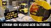 Lithium Ion Vs Lead Acid Batteries Boost Productivity And Efficiency