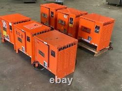 Lot (6) GNB DC Forklift Battery Charger Model GTCII12-600T1 / Ferrocharger / 24V