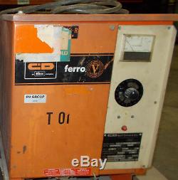 Lot of 2 FR12C/E105FVR Industrial Forklift Battery Charger 24V 12 Cells 510AH