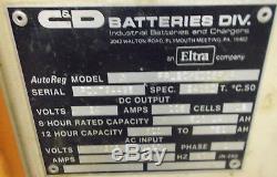 Lot of 2 FR12C/E105FVR Industrial Forklift Battery Charger 24V 12 Cells 510AH
