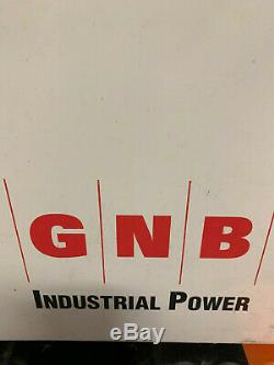 Lot of 2 Forklift Charger 36V, Pacific Chloride, GNB DEC20036V75T1H, 3PH, AS IS