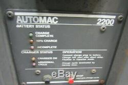 MAC 24M600C22 48V 451-600aH Forklift Battery Charger 24 Cell 208-230/460V Input