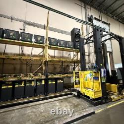 MTC PCHE-2-24 Forklift Battery Exchanger Power Changer 3 Level Rack Charger