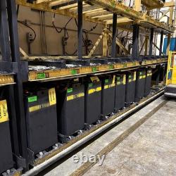MTC PCHE-2-24 Forklift Battery Exchanger Power Changer 3 Level Rack Charger