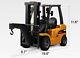 Metal Huina 1577 Forklift 2.4ghz 8ch 1/10 Scale Nicd Battery Usb Charger New Rtr