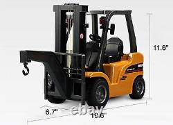 Metal HUINA 1577 Forklift 2.4GHz 8CH 1/10 Scale NiCd Battery USB Charger New RTR