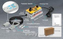 NEW 24V 30A Forklift Battery Charger 1250W Smart 7-Stage Trickle Charger IP67