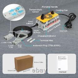 NEW 24V 30A Forklift Battery Charger 1250W Smart 7-Stage Trickle Charger IP67