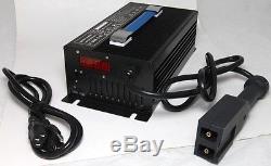 NEW 48V 15A Forklift & Golf Cart Battery Charger Powerwise Plug For Yamaha EzGo