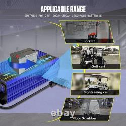 NEW AUTOOL EM160 Smart Battery Charger Lead acid Battery Forklift Club Car Golf