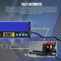 NEW AUTOOL EM160 Smart Battery Charger Lead acid Battery Forklift Club Car Golf