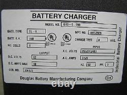 NEW NOS DOUGLAS GTS-6-550 3PH FORKLIFT BATTERY CHARGER 12V 12 v 12 volt 12VDC