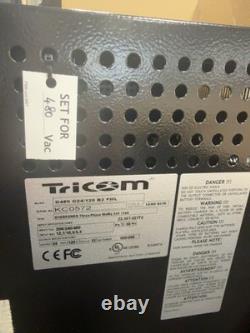 NEW TriCOM ENERPOWER 24V 120A Forklift Battery Charger 600-660Ah 480V 3PH