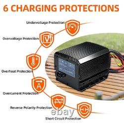 New 24V 25A Battery Charger for Scissor Lift Golf Cart Forklift Scrubber