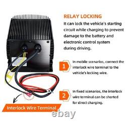 New 24V 25A Battery Charger for Scissor Lift Golf Cart Forklift Scrubber