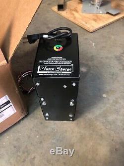 New 24 Volt Quick Charge Battery Charger 12 Amp Fork Lift Pallet Jack