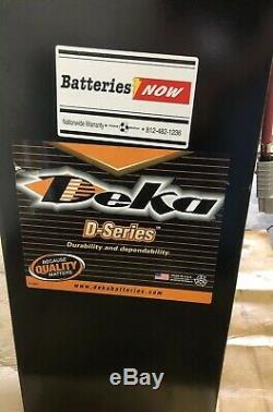 New Electric Forklift Battery 12-125-15-a, 24 Volt, 875 Ah (at 6 hr.)