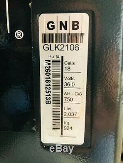 Nissan Clark Raymond, Etc. 18-125-13 Forklift Battery and Hobart 250CII Charger